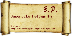 Besenczky Pellegrin névjegykártya